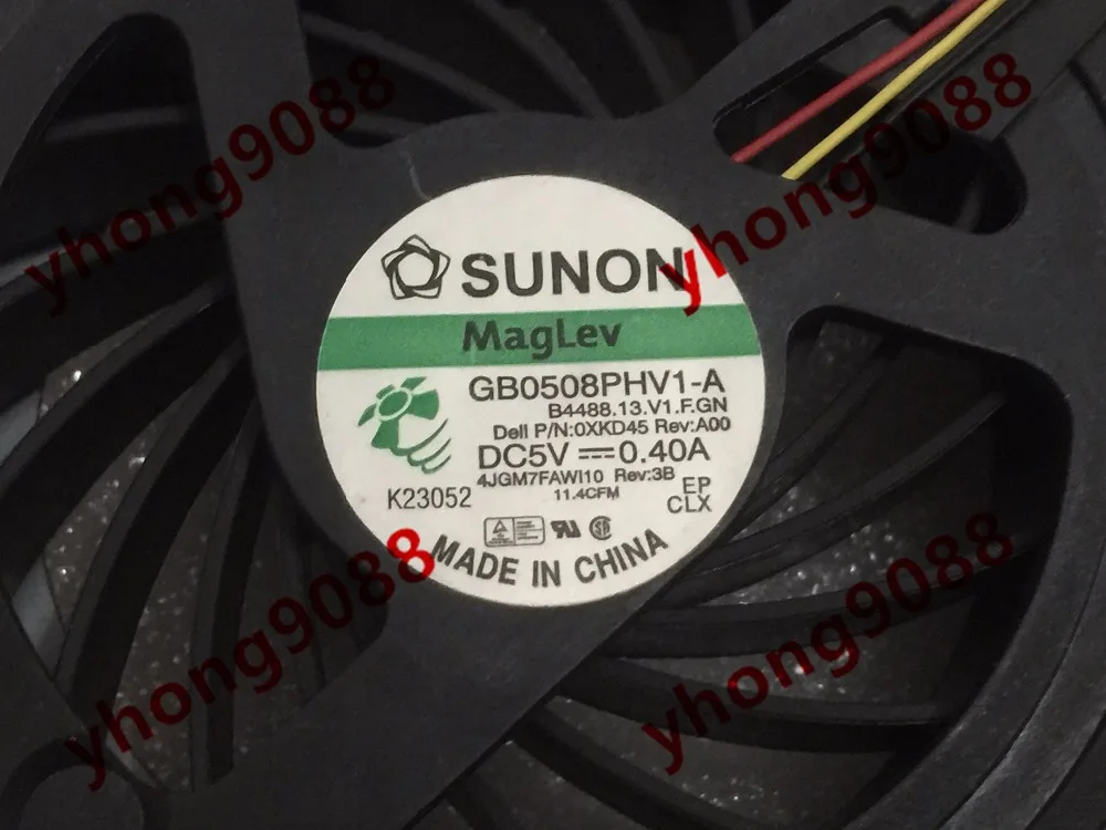 Sunon GB0508PHV1-A B4488.13.V1.F.GNDC 5 فولت 0.33A خادم مروحة التبريد