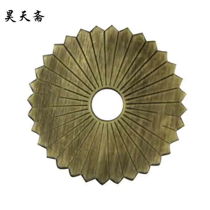 

[Haotian vegetarian] antique copper gasket / Antique Hardware / copper fittings / ancient Accessories HTI-003