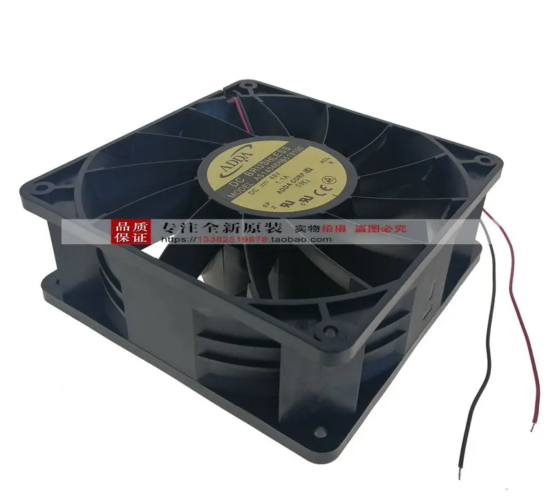 Nieuwe Adda AS14048HB519100 14038 DC48V 14Cm Hoge Luchtvolume Koelventilator