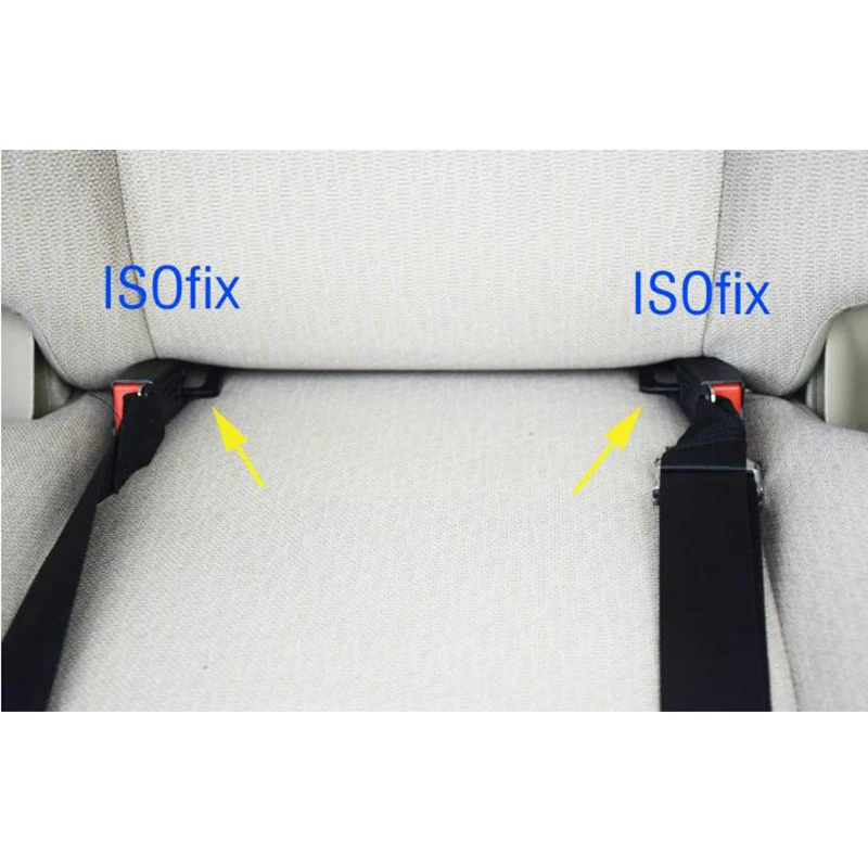 For VW Passat B6 Car Seat ISOFIX Belt Connector Interfaces Guide Bracket Retainer Car Baby Child Chair Safety Seat Belts Holder