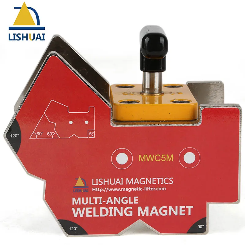 

New Product Big Size Lishuai Multi-angle Neodymium Magnet Welding Clamp/120kg Magnetic Force Magnetic Welding Holder