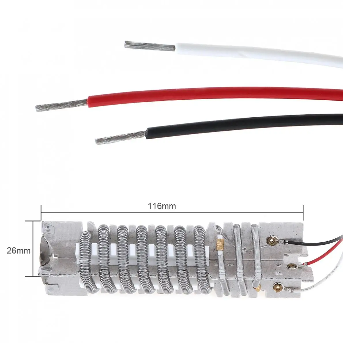 Nichrome-três fios de aquecimento ac220v com proteção contra superaquecimento, pistola de calor de 1500w/2000w, sem visor digital