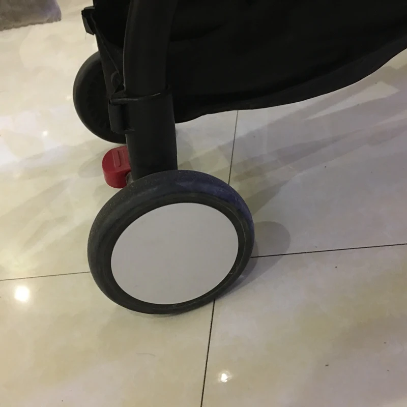 Carrinho Acessórios para Babyyoya Yoyo YOYO2 YOYO + Pram, Voltar Rodas Tampa, cor branca, Novo