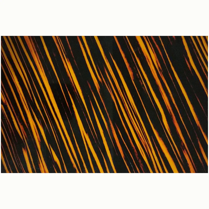 Pleroo Custom Guitar Parts - DIY Acoustic Guitar Pick guard Blank sheets Guitar Parts, Yellow stripe