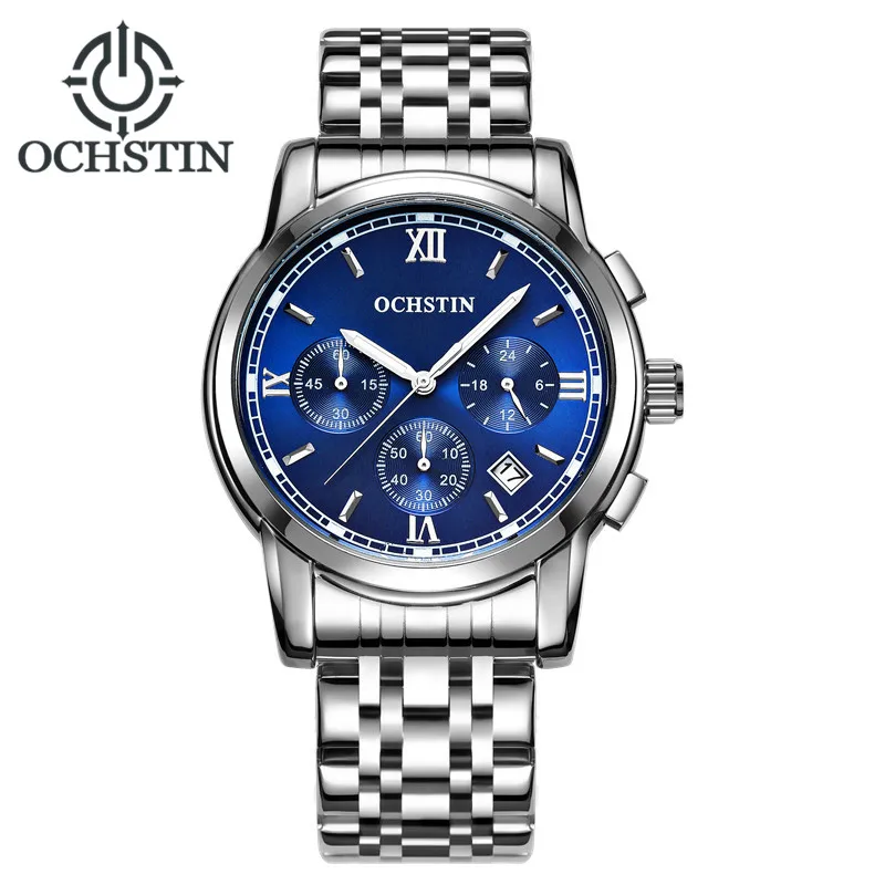 

OCHSTIN Men Watches Top Brand Luxury Business Calendar Quartz Man Sport Chronograph Wrist Watch Male Clock Relogio Masculino