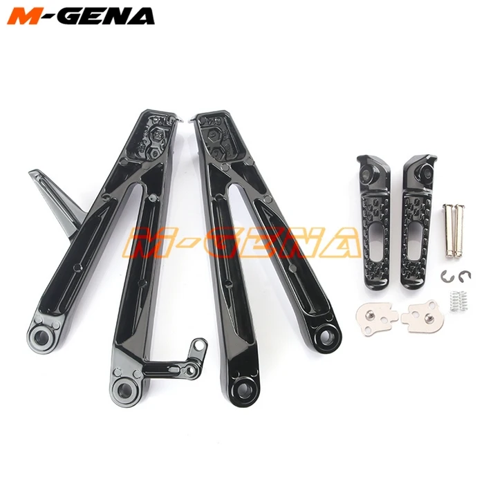 Rear footpegs Foot pegs Footrest Pedals Bracket For CBR1000RR CBR 1000RR 1000 RR 04 05 06 07 2004 2005 2006 2007