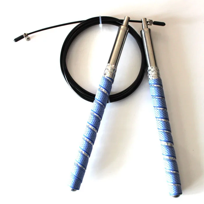 High Quality Jump Rope,Hand Gel Retaining Handle, Professional Bearing Cross Fitness Speed Skipping Rope