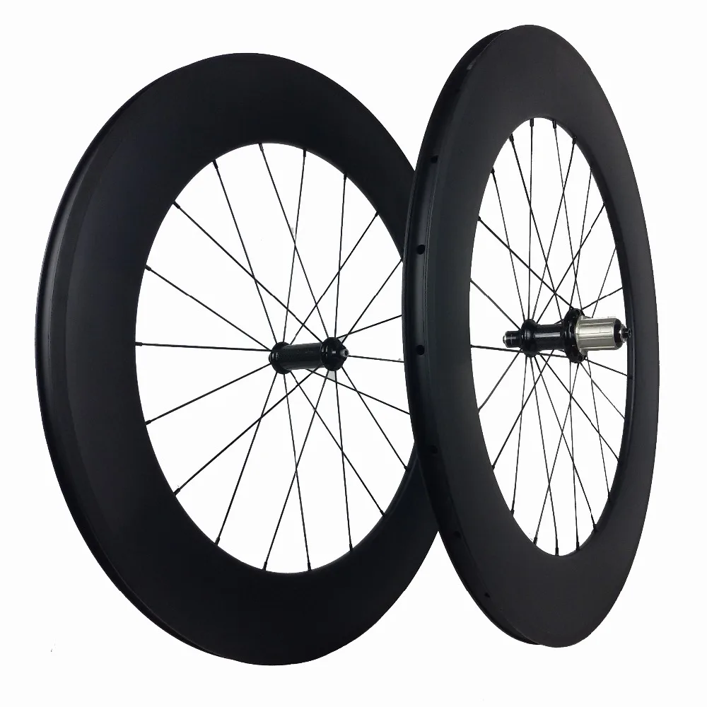 High End Sticker For Your Logo Carbon Wheels 88mm Clincher Light Weight Ceramic Bearing Form Famous OEM International Supplier