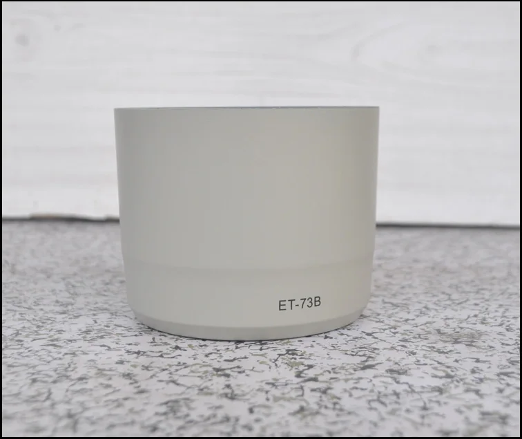 Weiß Objektiv Haube Schatten ET-73B für Canon EF 70-300mm F4-5.6 L IST USM Objektiv Ersetzen Canon ET73B