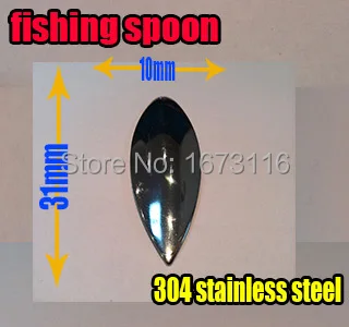 

2015new fishing spoon hard bait size:31mm*10mm quantily 100pcs/lot
