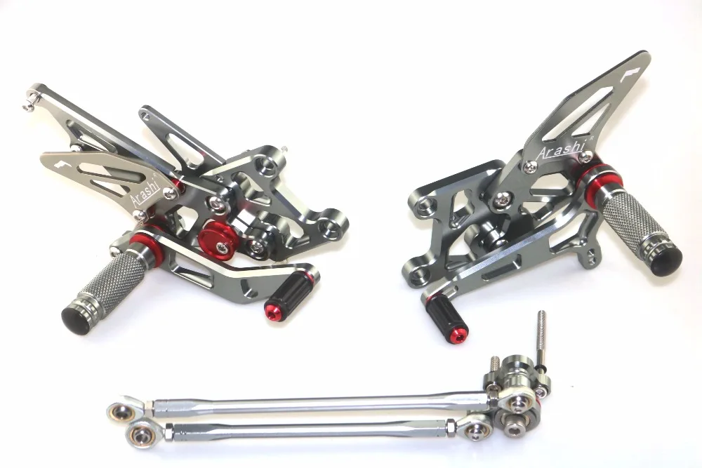 CNC Adjustable Rear Set Rearsets For HONDA CBR600RR 2007 08 09 10 11 12 13 14 15 16 17 18 2019 Foot Rest