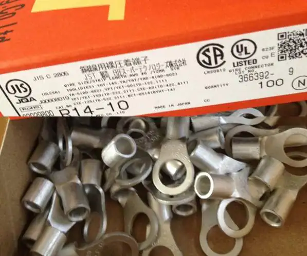 R14-10 ring terminals Connectors terminals housings 100% new and Original parts