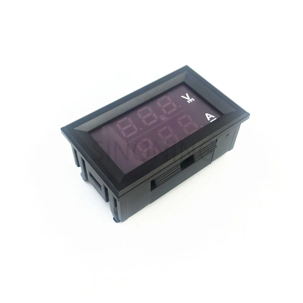 Mini Digital Voltmeter Ammeter DC 100V 10A Panel Amp Volt Voltage Current Meter Tester 0.28\