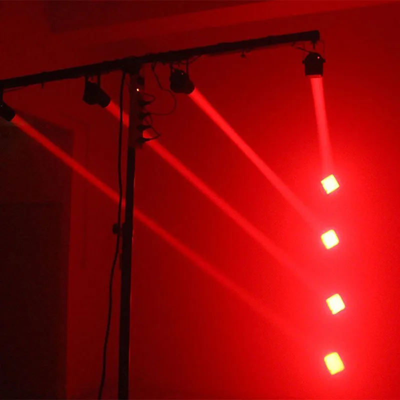1W RGBW LED della Fase di Illuminazione PinSpot Fascio Riflettore Professionali per DJ Del Partito Della Discoteca KTV Retroilluminazione Luce Della Fase