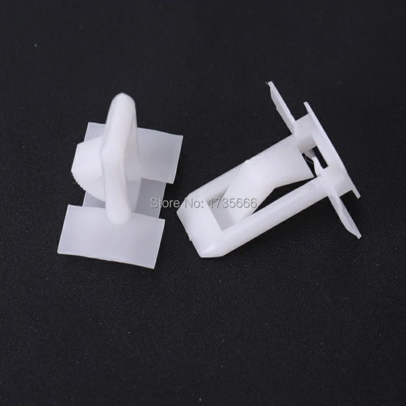 100PCS Garnish Moulding Clip White Nylon Retainer A16865 Fit For Chevy Camaro  Celebrity 1978-On 20462090