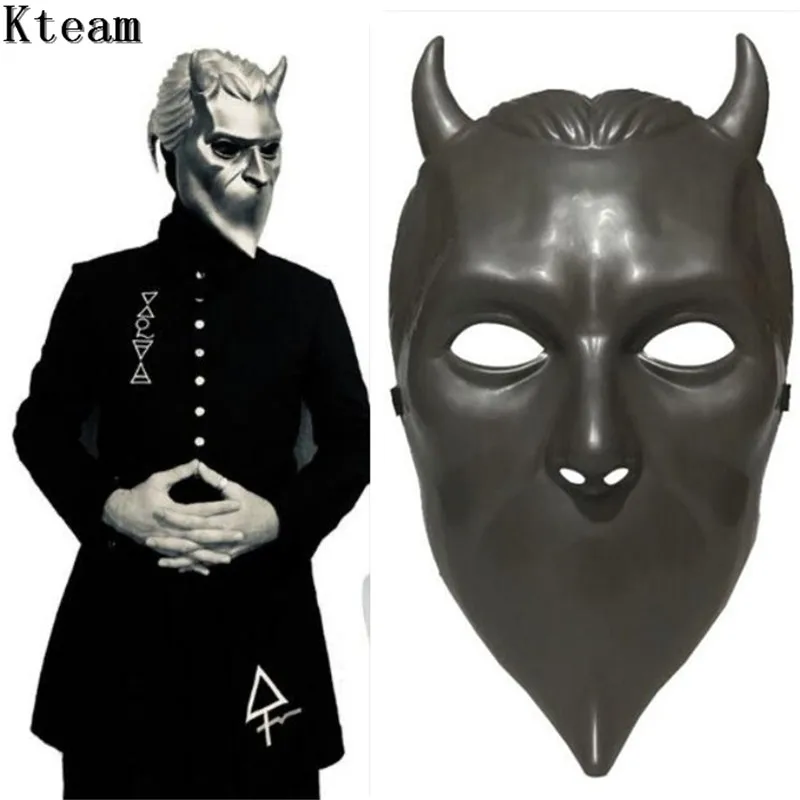 Hot Sale Newest Hot Ghost BC Rock Roll Band Cosplay Mask Nameless Ghoul Costume Props Helmet Adult Ghost B.C. Face Mask Fancy