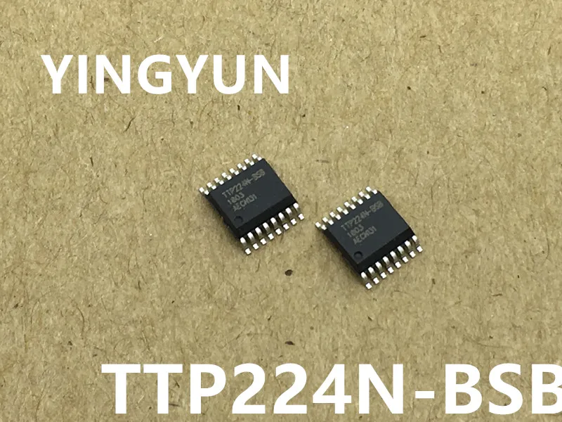 10 stks/partij TTP224N-BSB TTP224 SSOP16 4-key touch IC Nieuwe originele