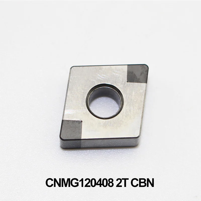 CNMG120404 2T CBN CNGA120408 CBN Boron Nitride PCBN Insert Lathe Knife for CNC Hard Metal Turning Tool