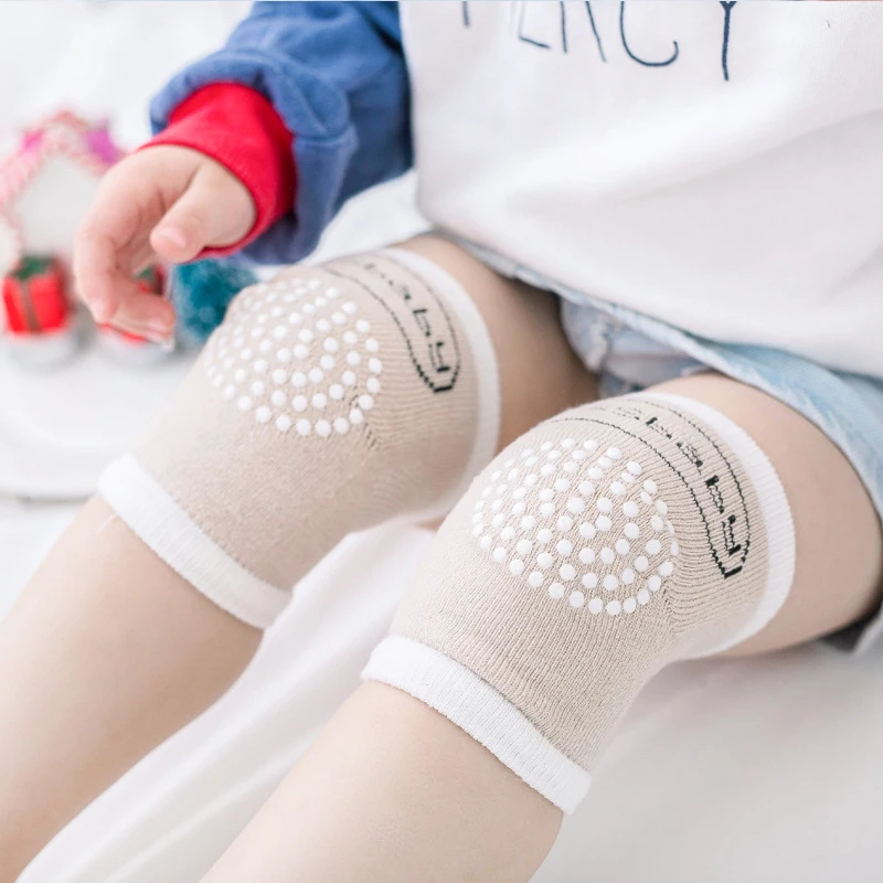 Baby Cotton Knee Pads Kids Anti Slip Crawl Necessary  Protector Babies Leggings Children Leg Warmers For  Playing Fun