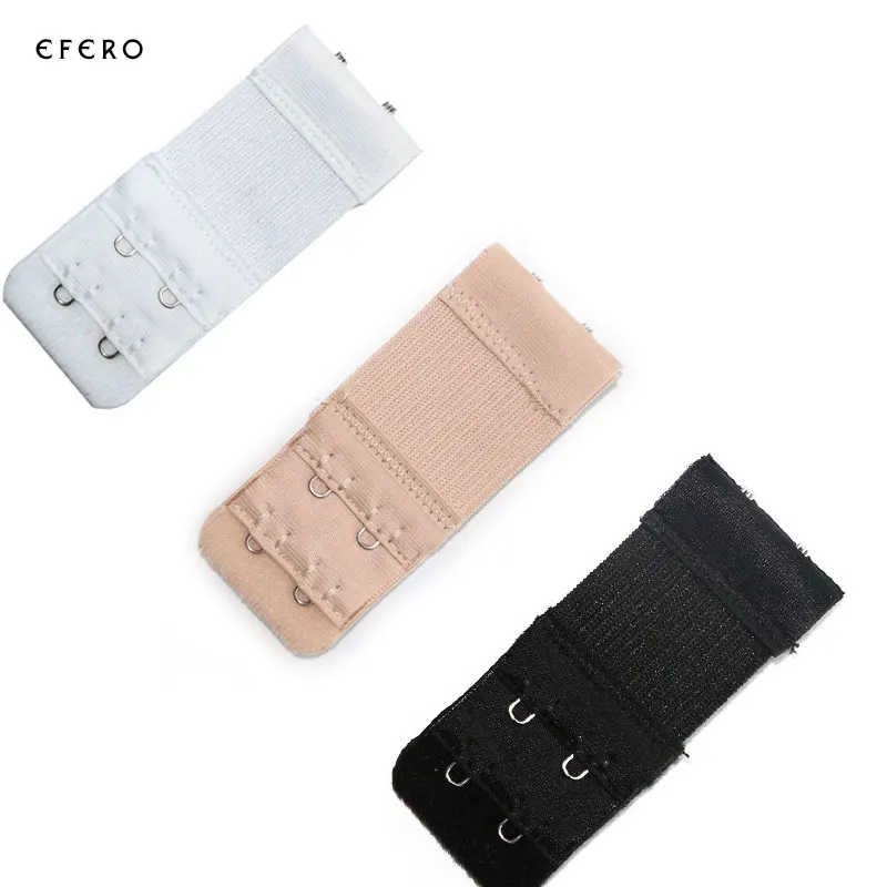 3/4/6PCS Bra Extenders Strap Buckle Extension 2 Rows 2 Hooks Clasp Straps Women Bra Strap Extender Sewing Intimates Accessories