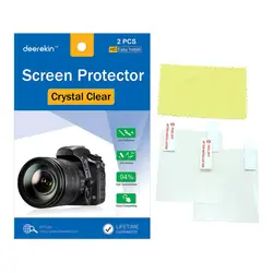 2x Deerekin LCD Screen Protector Protective Film for Nikon Coolpix P1000 P7800 P7700 P7100 Digital Camera