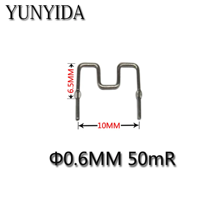 

01-20 Constantan sampling resistor 50 ohm 0.6mm diameter 50mR 0.05R 20pcs