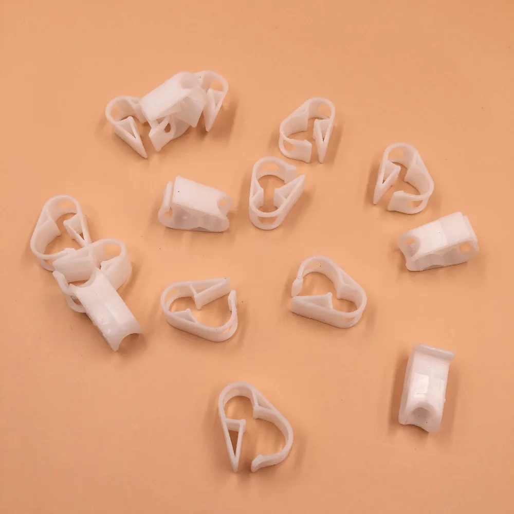 

10pcs free shipping Eco solvent printer Mimaki Roland Mutoh bulk ink system ink tube clamp /plastic ink hose connector