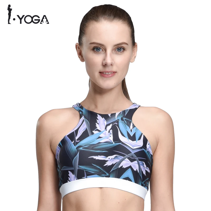 

Yoga Bra Women Rushed Strappy Athletic Built-in Pad Sports Bra For Push Up Tank Top For Fitenss Ropa Deportiva G002