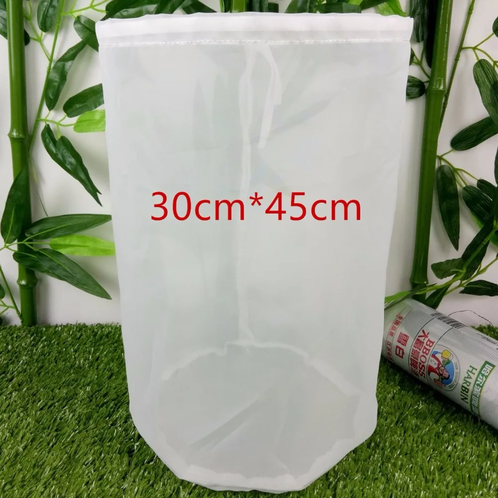 Felicoalice 1PCS A Type Home Brew Filter Bag Lager Brewing Reusable Wort Filter Bag For Malt Boiling