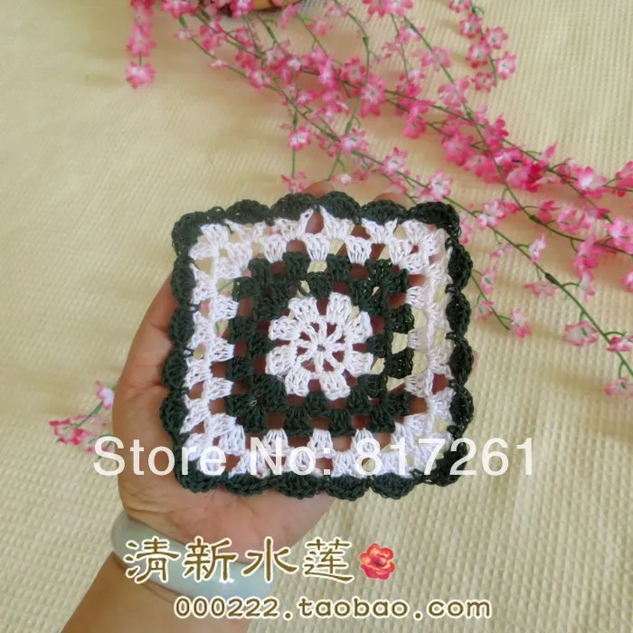 2014 nova zakka moda 6 pic/lote croche rendas doilies casamento sentiu esteira de mesa led coaster esteiras placemat recorte flet como copo almofada ma