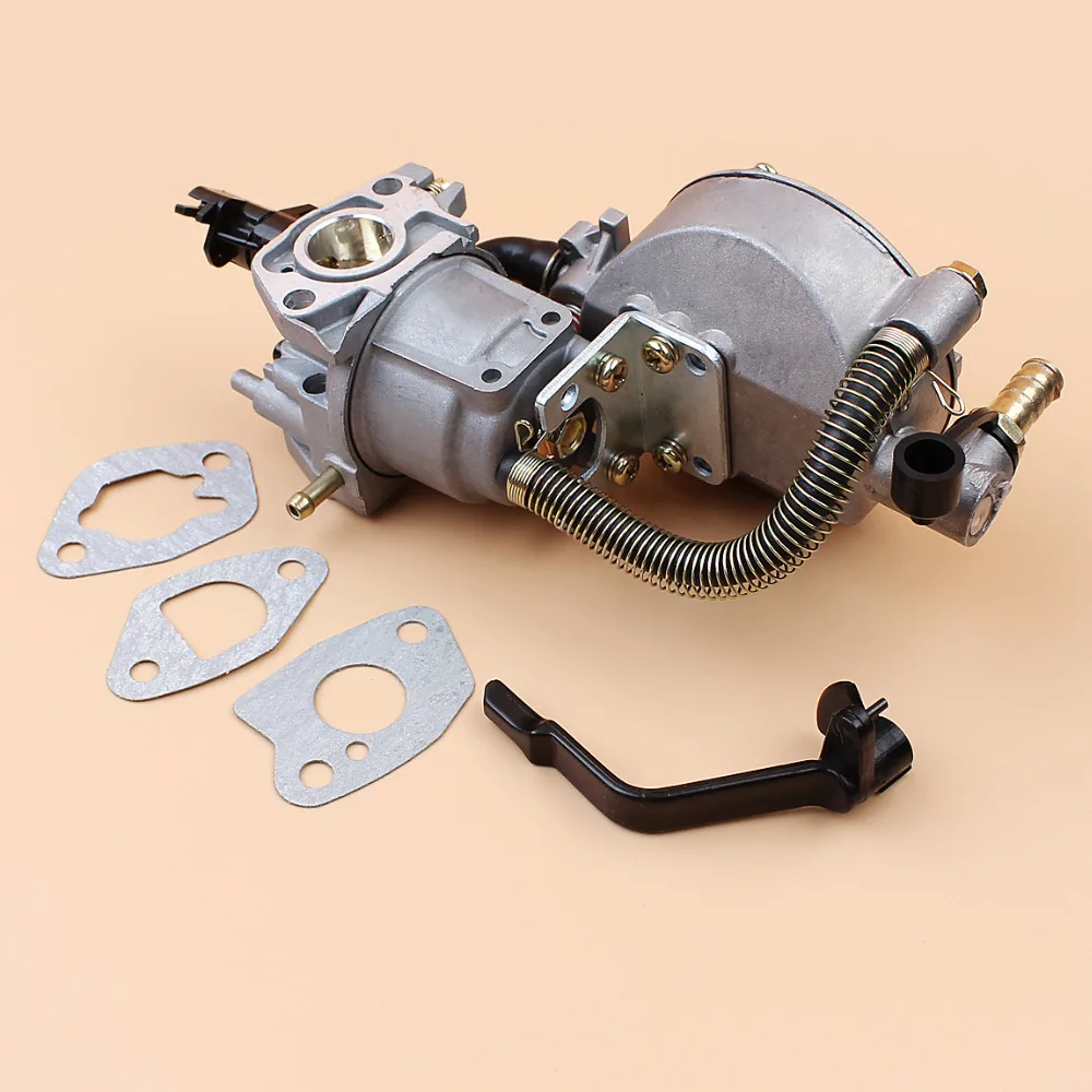 Carburetor Dual Fuel Conversion Kit For HONDA GX160 GX200 168F 170F 2KW 3KW GENERATOR LPG/CNG Dual Fuel Carburetor Carb
