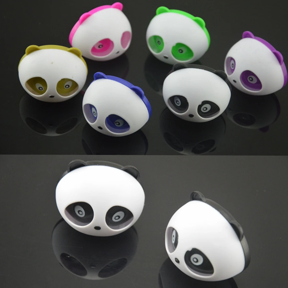 Universal 2pcs car-styling Panda Car Perfumes 5ml Solid Air Freshener Air Conditioning Vent Flavoring In the Car parfums