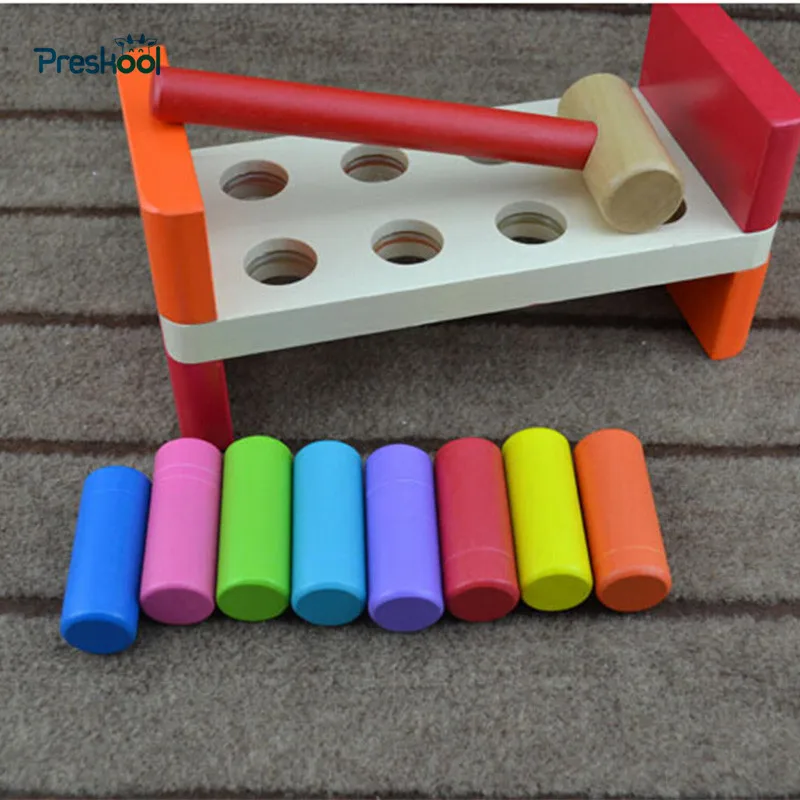 Baby Toy Pounding Bench Plan Toy Pounder for Early Childhood Education Preschool Training Learning Toys