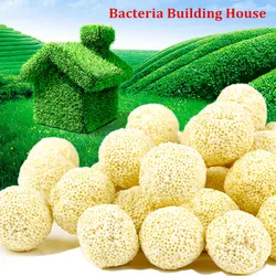 10pcs Ceramic Biochemical Ball Filter Media Nitrifying Bacteria House Aquarium Filter Accessories For Fish Tank Water Cleaning