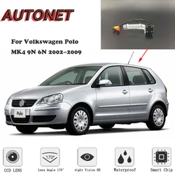 AUTONET HD Night Vision Rear View camera For Volkswagen Polo VW Polo MK4 9N 6N 2002~2009/Backup Camera/license plate camera