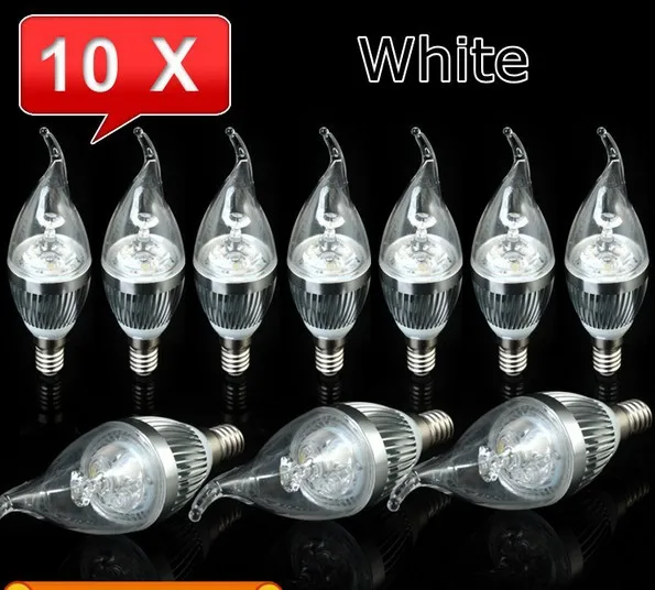 9w led candle light e14 e27 led bulb lamp tubes Warm White Cool White e14 led 110v 220v candle free shipping