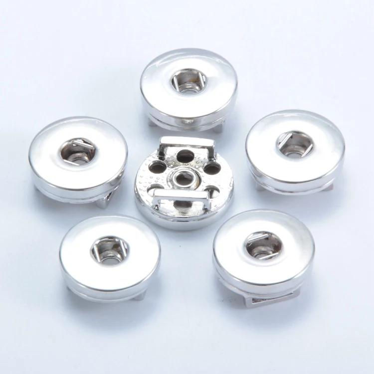 

Hot sale 10PCS 18MM snap buttons Fittings for DIY snap bracelets wholesale PJ1011