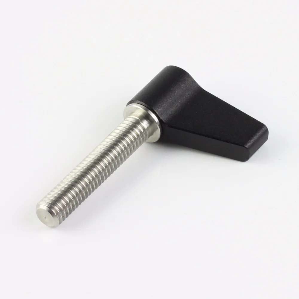 M6 30 مللي متر وينجونت الإبهام اسئلة برغي fr فيلم كاميرا دوللي DSLR تلاعب قفص Gimbal 15 مللي متر قضيب نظام BMCC BMPC ترايبود المنزلق مثبت