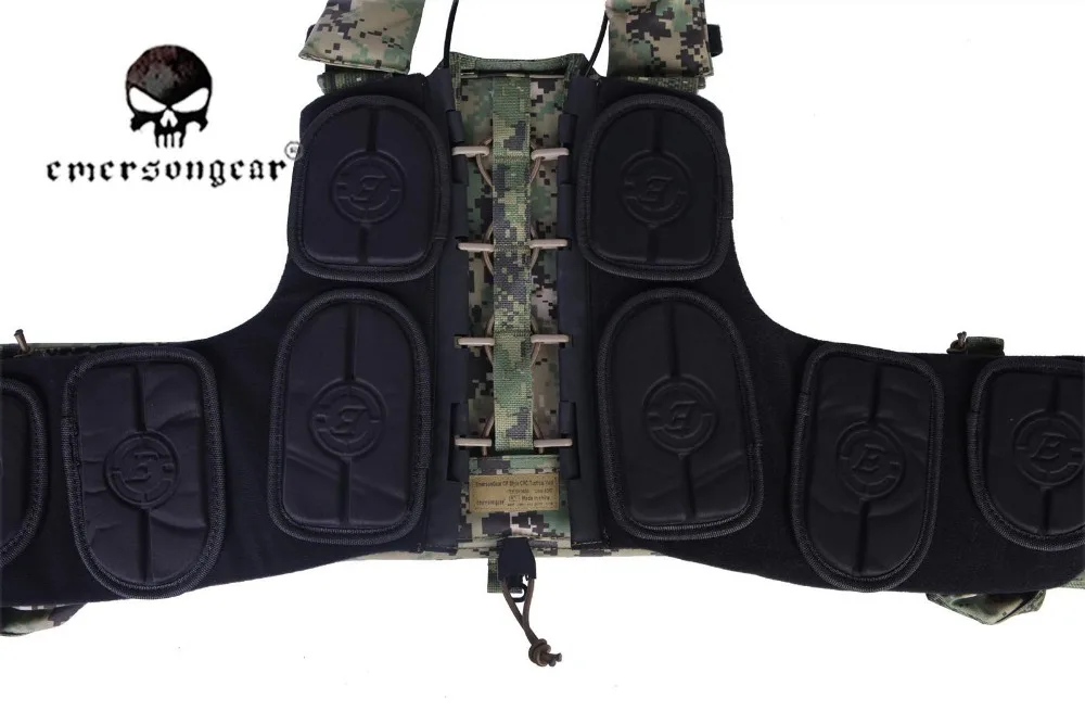 Imagem -06 - Emersongear-cp Estilo Cpc Colete Tático Airsoft Combate Molle Aor2 Em7400