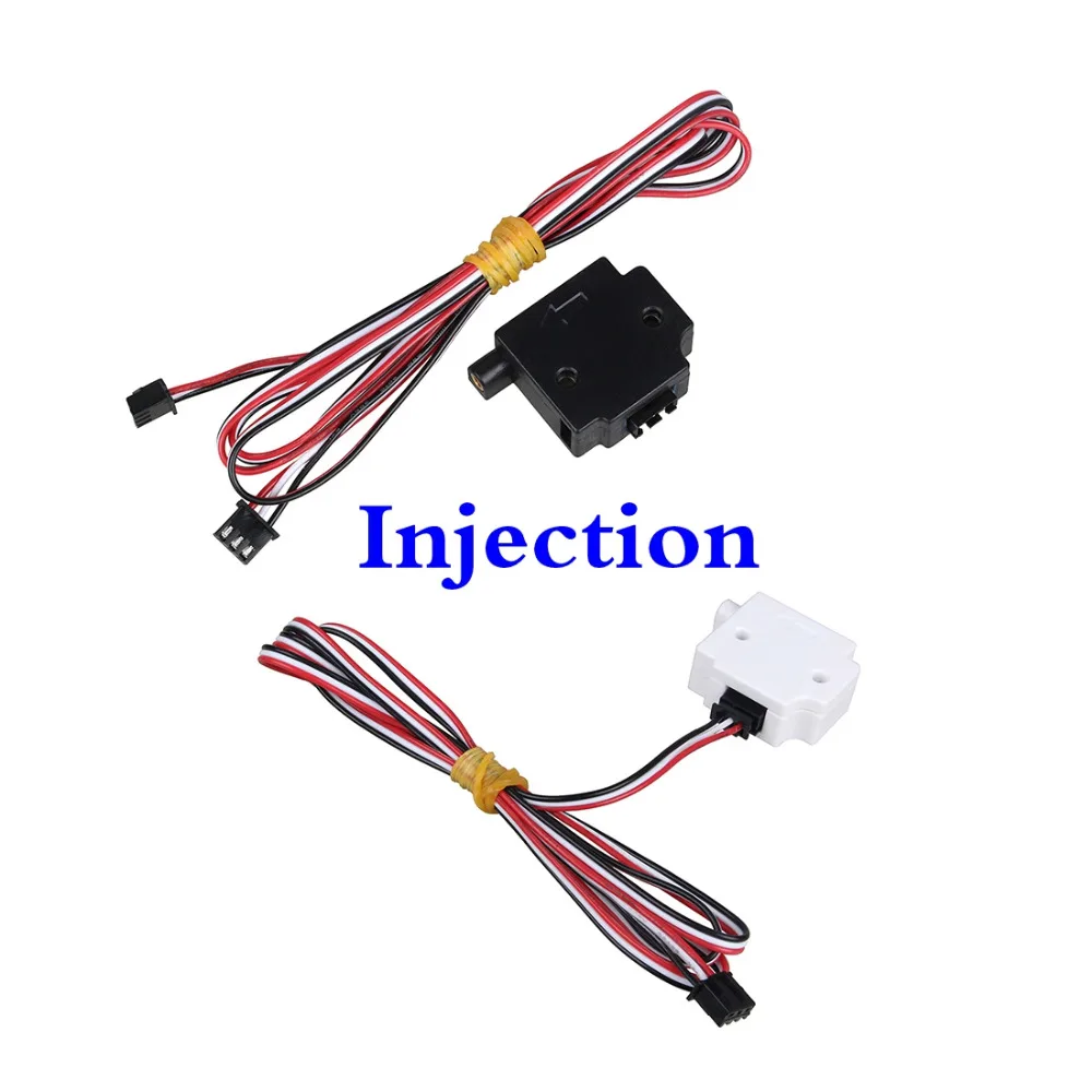 2sets/lot Injection Mold Filament Run-out Detection Module filament Out Detector Material Runout Senor For 3D printer