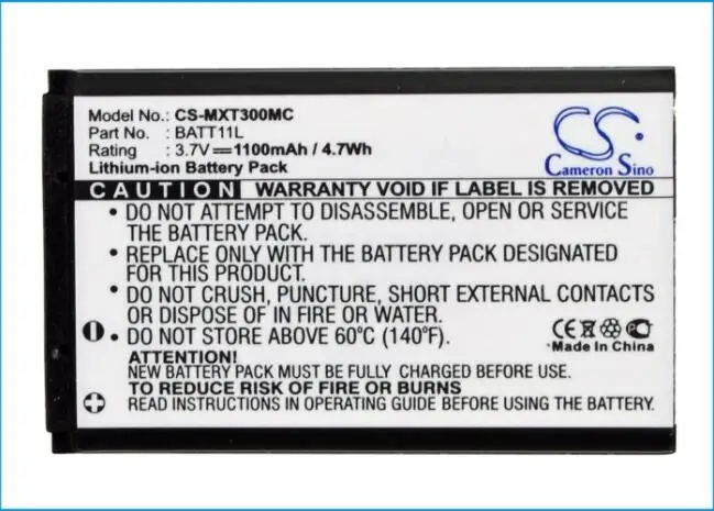 cameron sino 1100mah battery for MIDLAND XTA-510 XTC300 XTC300VP4 XTC350 BATT11L for SVP USANCE AGG-023 052 BBA07 DV-12T T700