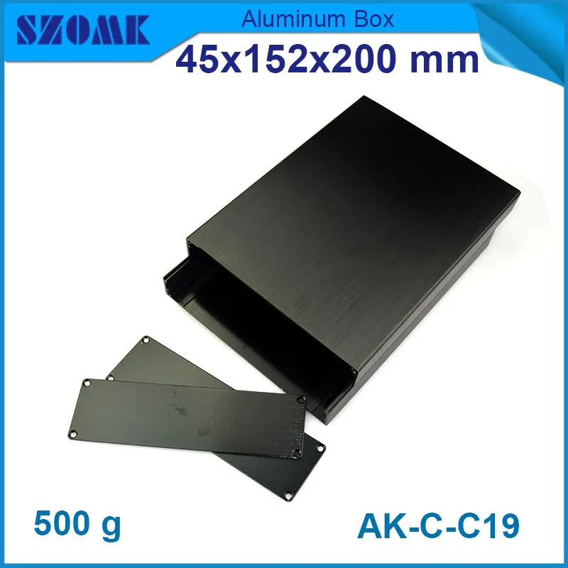 4Pieces  45*152*200mm aluminum extrusion the shell / instrumentation Aluminum  / PCB enclosure