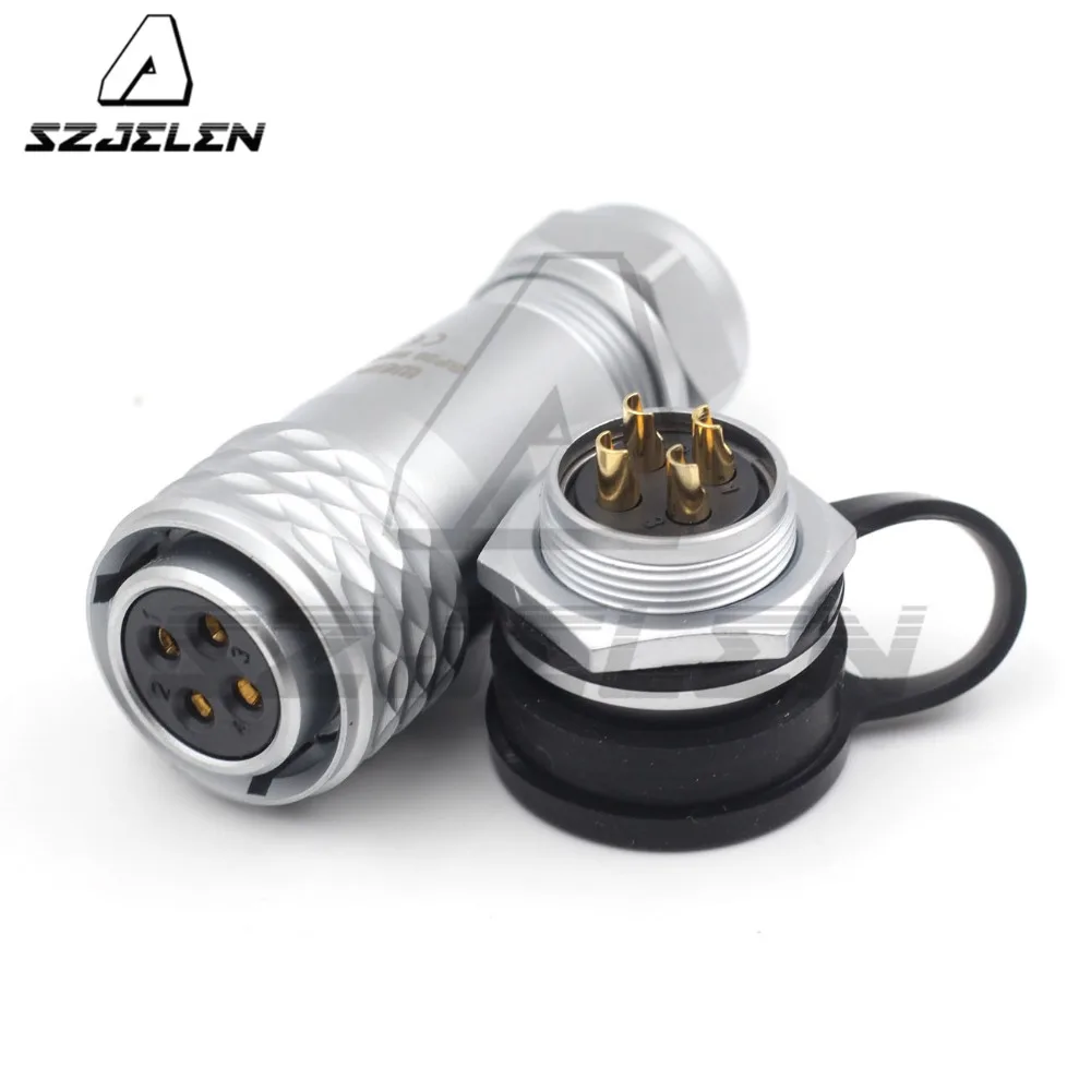 

WEIPU SF20 series waterproof electrical wire connector4pin plug socketconnector automotive