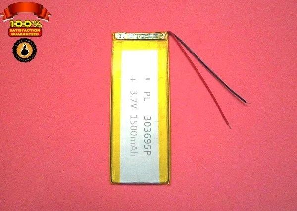 Large capacity 3.7V polymer lithium battery, domestic  6, MP3 MP4 lithium battery, 1500mah ultra-thin