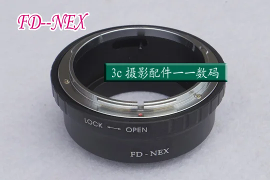 FD-NEX For Canon FD Old Lens to E-mount Camera Lens Adapter for Sony NEX-7 6 5R 5T A5000 A5100 A6000 A6300 A6500 A7 A7II A7R A9