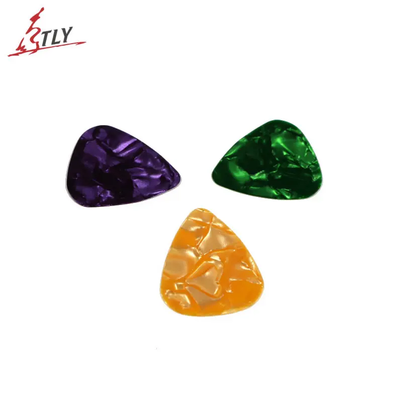 30Pcs/Lot Guitar Picks 0.46mm Celluloid Acoustic Electric Guitarra Plectrums guitar accessories