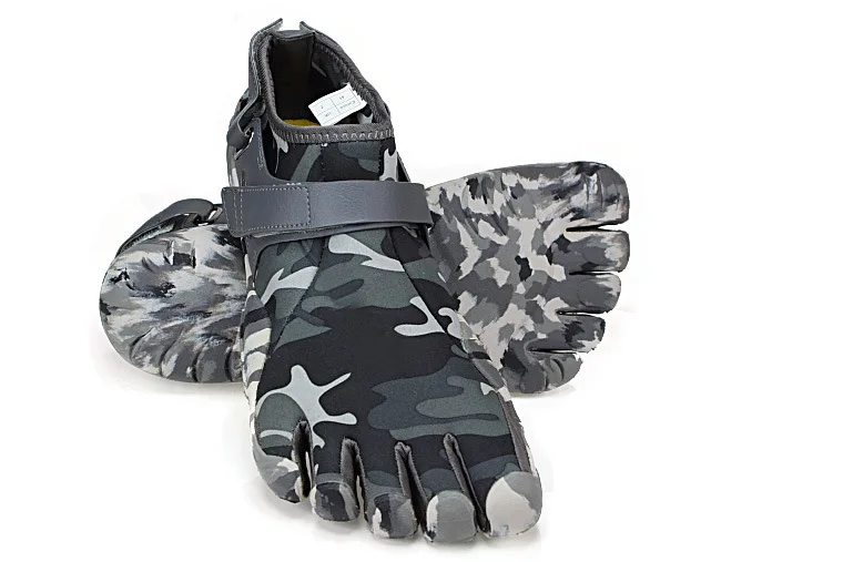 Zapatos de camuflaje con dedos separados para hombre y mujer, zapatillas transpirables resistentes al desgaste, ligeras, 5 dedos del pie, 36-45