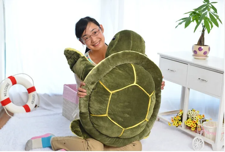 80cm lovely tortoise plush toy turtle doll throw pillow gift w4439