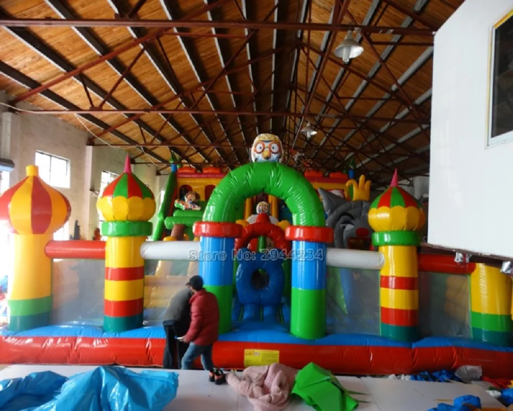 Commercial Grade Inflatable Jumping Castle with Blower - Safe and Fun for Kids