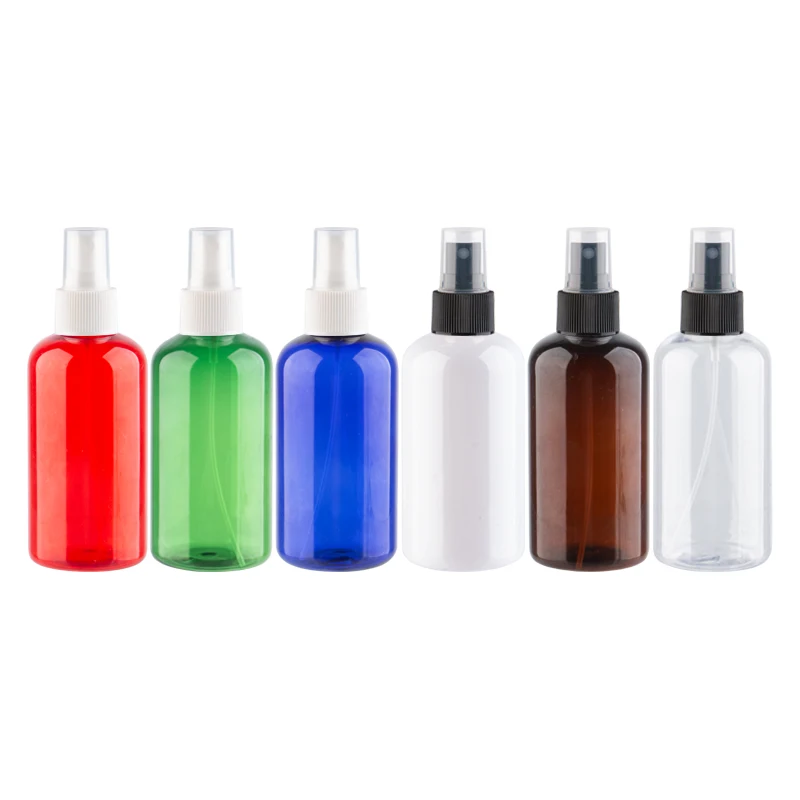 

220ml Empty Cosmetic Mist Spray Pump Bottles 220cc Clear PET Refillable Bottles With Plastic Sprayer For Perfume freshener 24pcs